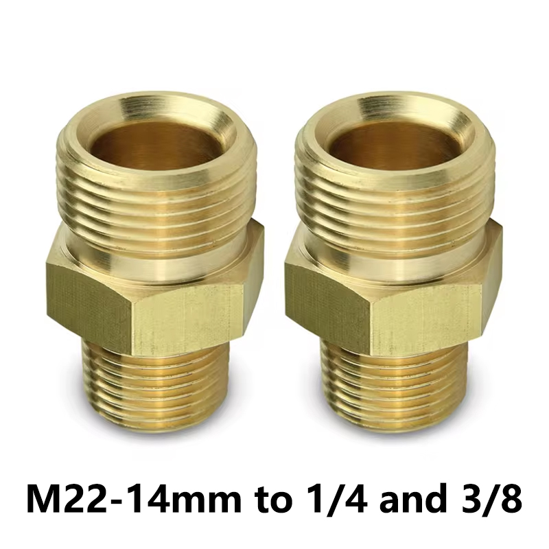 Spoke Nipple Brass - Mosiężny adapter sprzęgający myjki ciśnieniowej M22-14mm