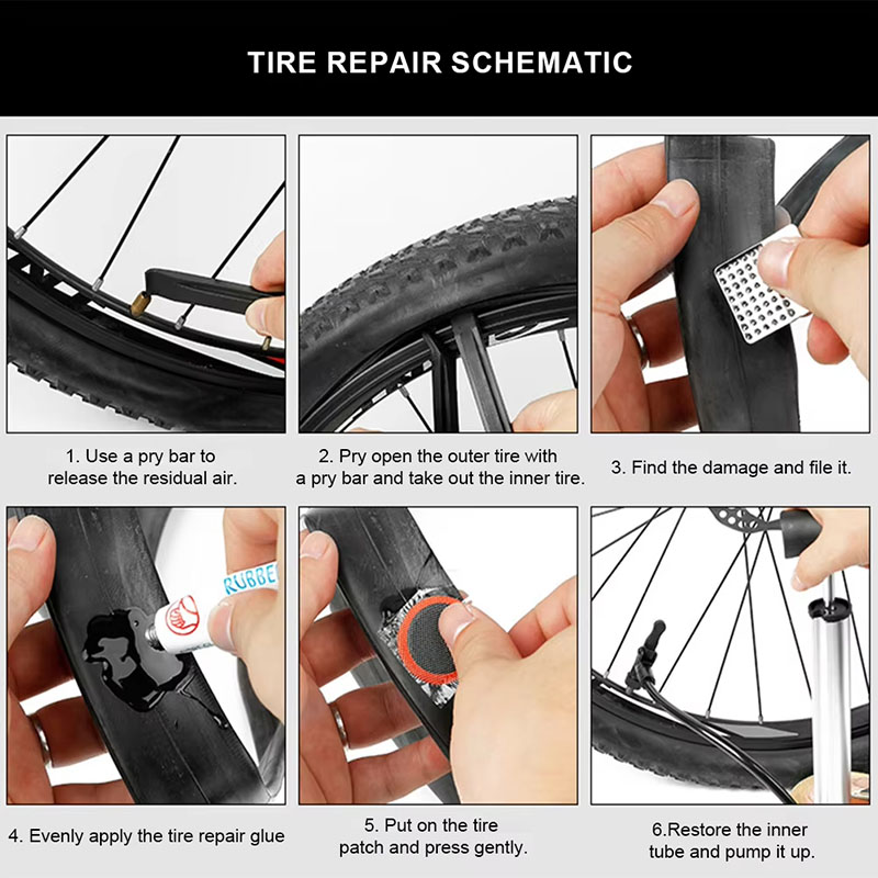 Zestaw do naprawy opon rowerow – Mountain Biking Tube recenzja i cena